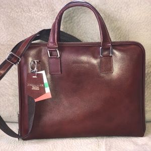 Persaman Authentic Italian leather men’s sachtel